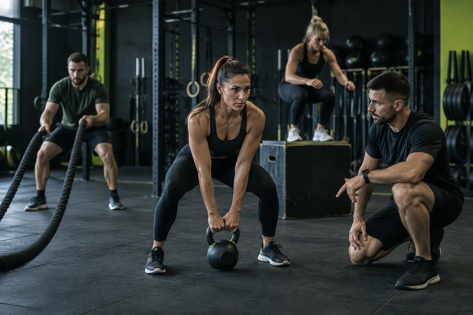Treino em grupo